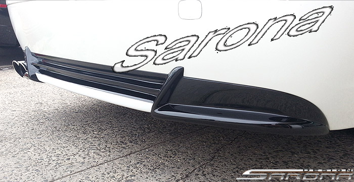Custom BMW 7 Series  Sedan Rear Lip/Diffuser (2002 - 2005) - $389.00 (Part #BM-029-RA)